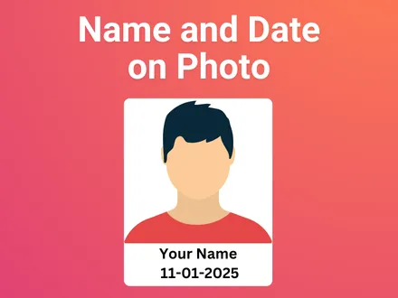 Name and Date on Photo