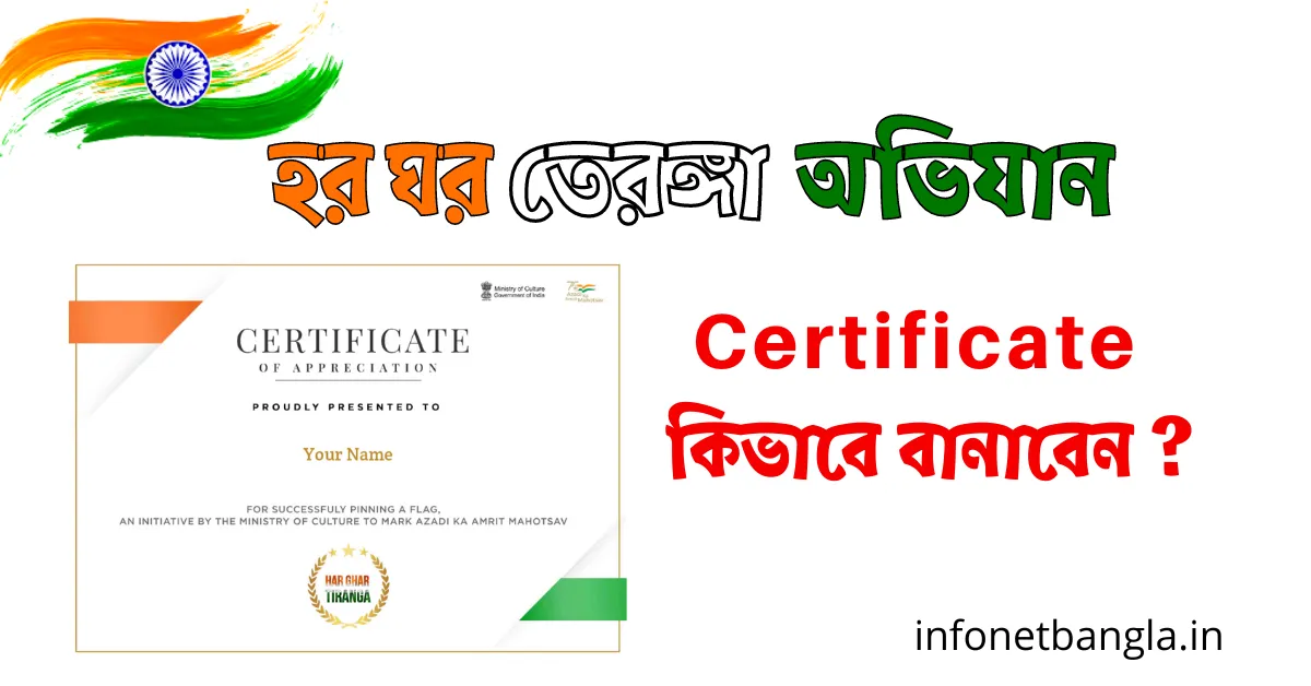 Har Ghar Tiranga Certificate Online Registration
