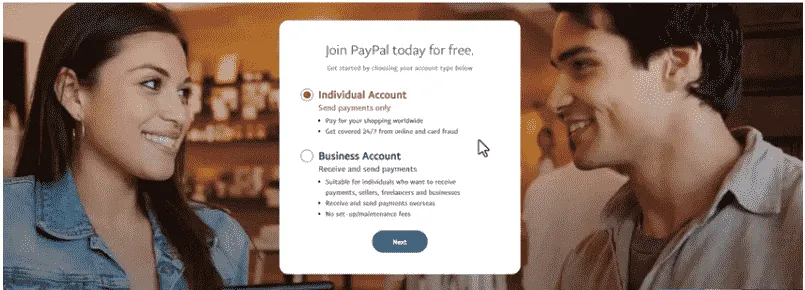 Create PayPal Account in Bengali