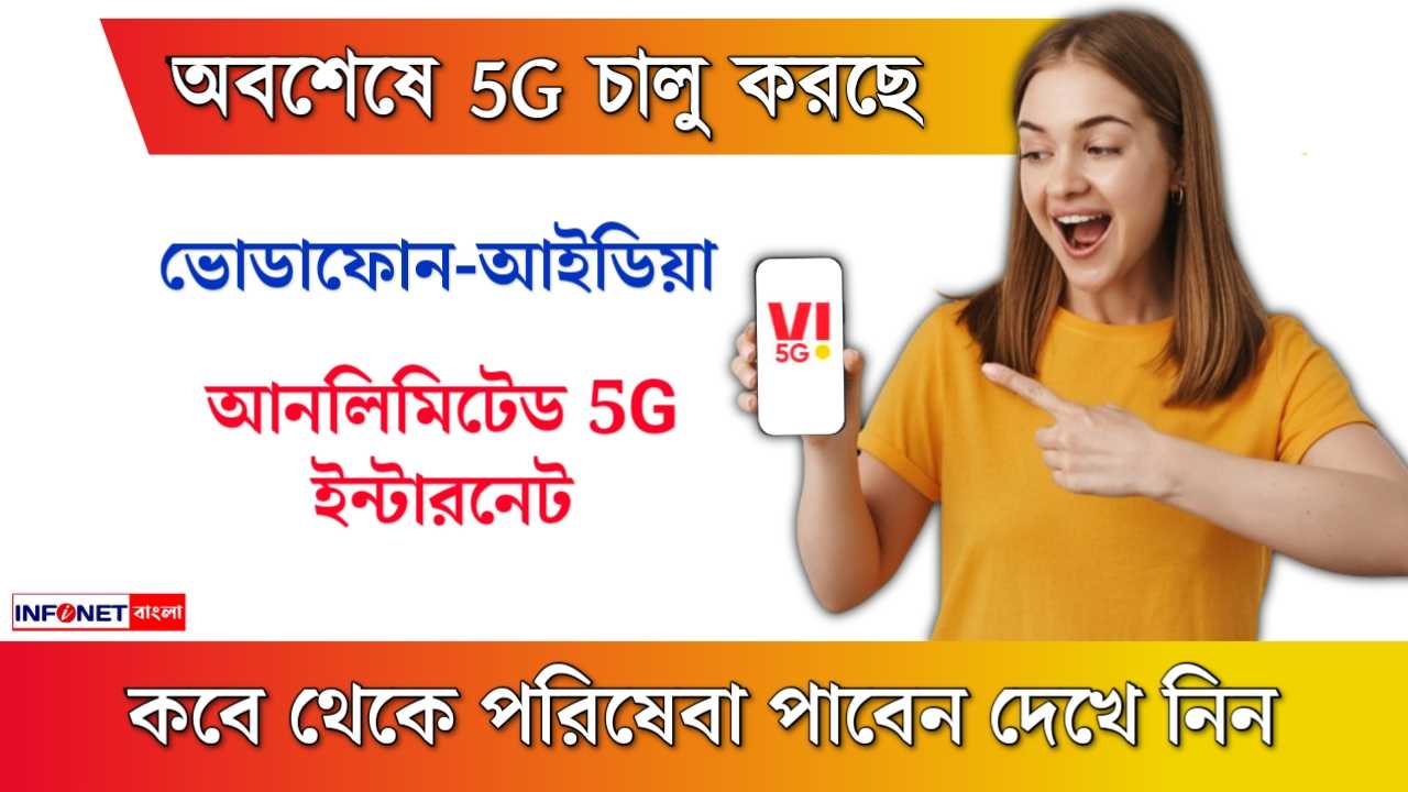 Vi 5g network will be launched in India soon