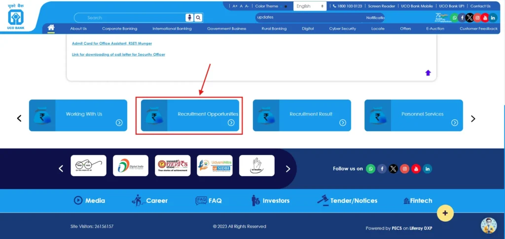 UCO Bank Recruitment 2025