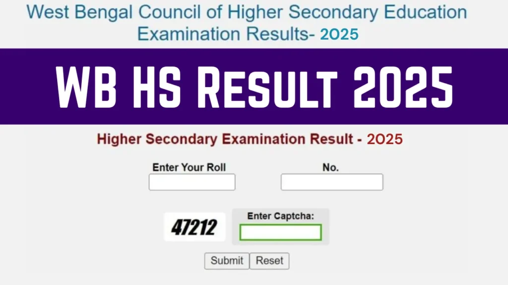 WB HS Result 2025 Today